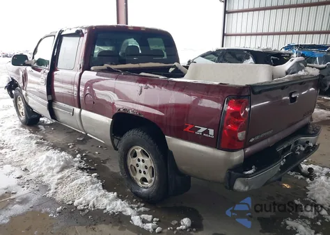 2003 Chevrolet Silverado 1500 Ls из США, поврежденный, VIN 2GCEK19V931394692